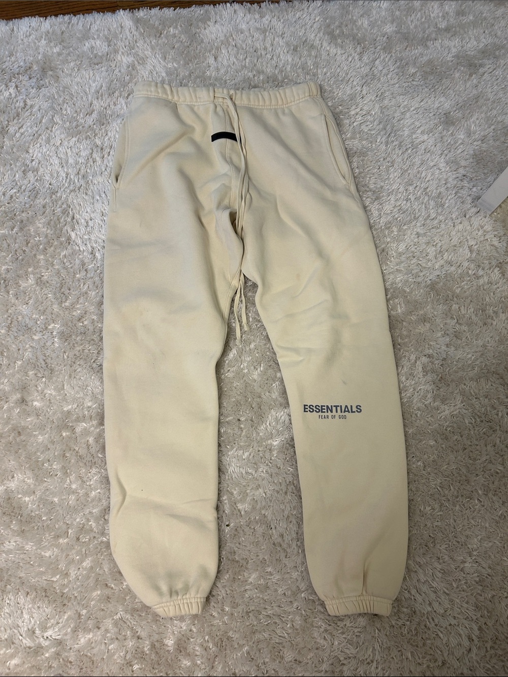 ESSENTIALS Women’s Cream Jogger Sweatpants
